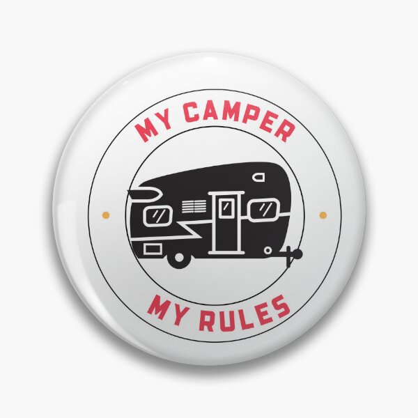 Item preview, My Camper My Rules, Camping designed and sold by HoppingCreation.