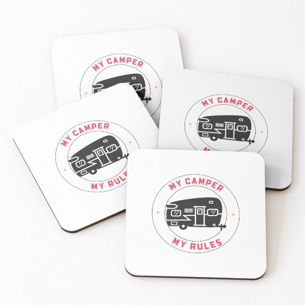 Item preview, My Camper My Rules, Camping designed and sold by HoppingCreation.