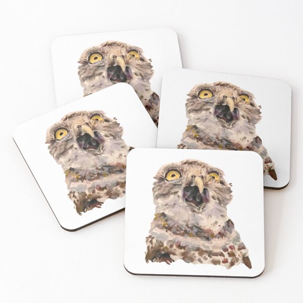 Item preview, Burrowing Owl Marker Art designed and sold by juliasoleil.