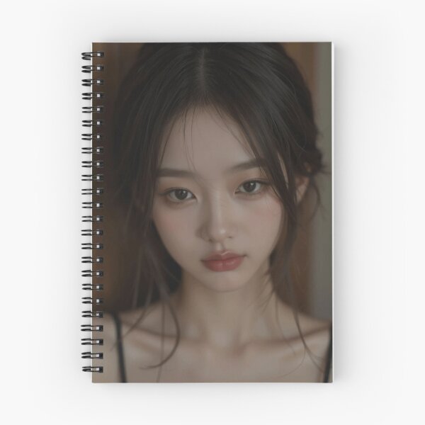 Item preview, Quiet Gaze Portrait with Soft Natural Beauty designed and sold by SEIMEI2025.