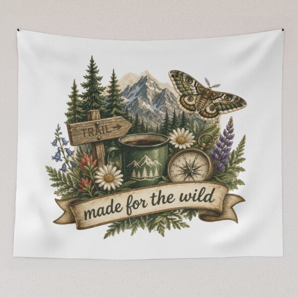 Item preview, Mountain Compass Nature designed and sold by jgvisualarts.