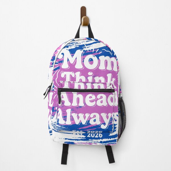 Item preview, Mom Think Ahead Always/Bold Brush Stroke Retro Mom Design designed and sold by BeatyinChaos.