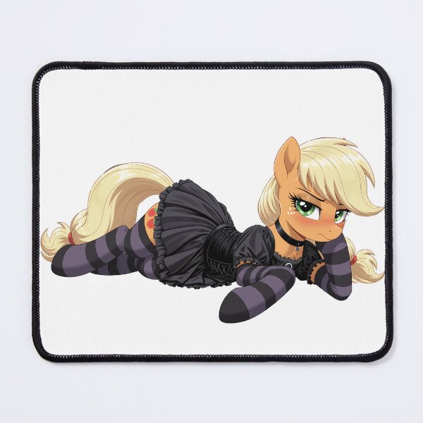 Item preview, Goth Applejack annoyed designed and sold by CeluniaMoon's Art - Cute Furry, Anime, and More! .