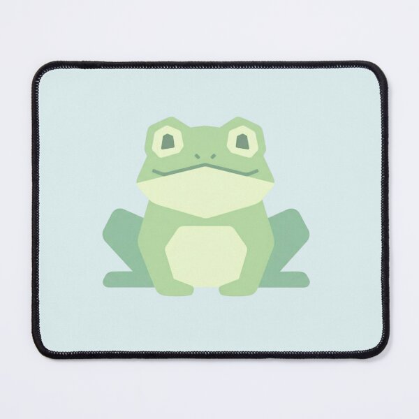 Item preview, Minimalist Kawaii Frog – Green Frog Sticker for Nature Lovers designed and sold by bsbd-action.