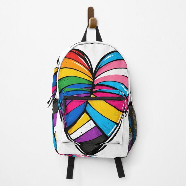 Item preview, LGBTQ Pride Rainbow Heart Design - Gay Pride Heart, Love Is Love, Queer LGBT Gift Idea, Pride Month Shirt Sticker Merch designed and sold by ArtByTripti.