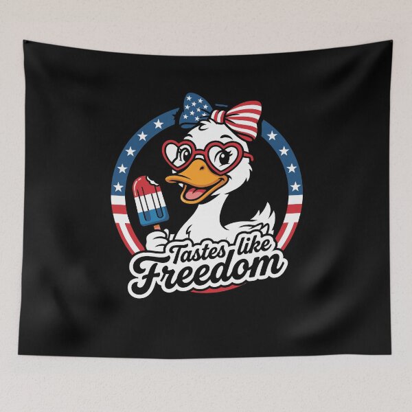Item preview, Tastes Like Freedom 4th of July Kids Duck designed and sold by KroghDs.