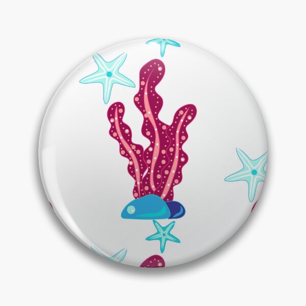 Item preview, Vibrant Pink Cactus & Star Star Summer Pattern  designed and sold by auran14.