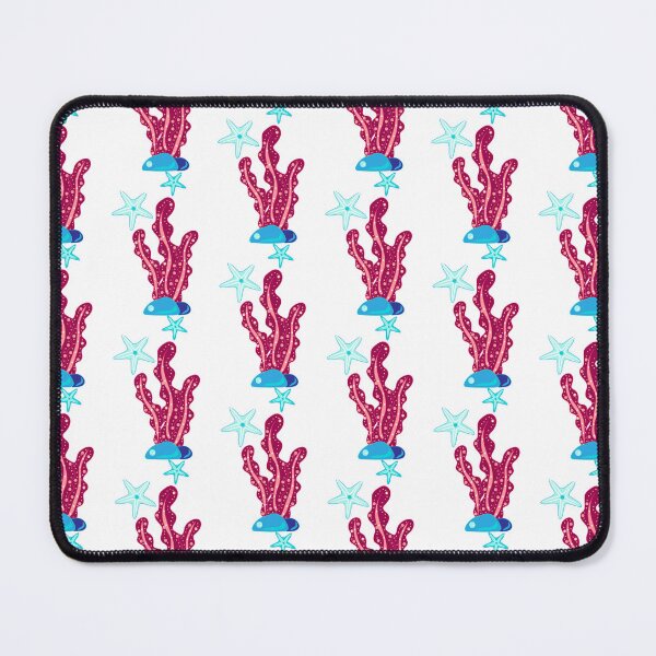 Item preview, Vibrant Pink Cactus & Star Star Summer Pattern  designed and sold by auran14.