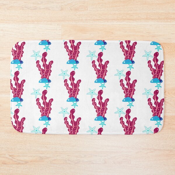 Item preview, Vibrant Pink Cactus & Star Star Summer Pattern  designed and sold by auran14.