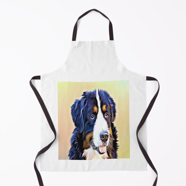 Item preview, A proud Bernese dog posing calmly designed and sold by ZoroDesign.