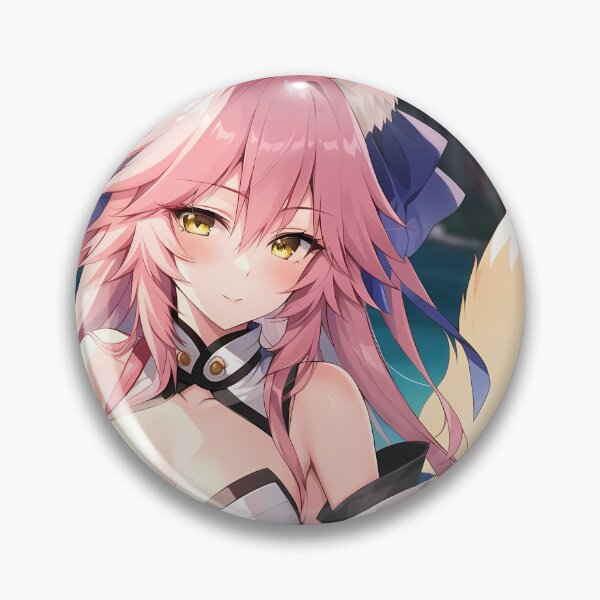 Item preview, Caster No Tamamo No Mae Moonlit Beach Dreamy Night Fox Spirit Anime Girl designed and sold by Spraykart.