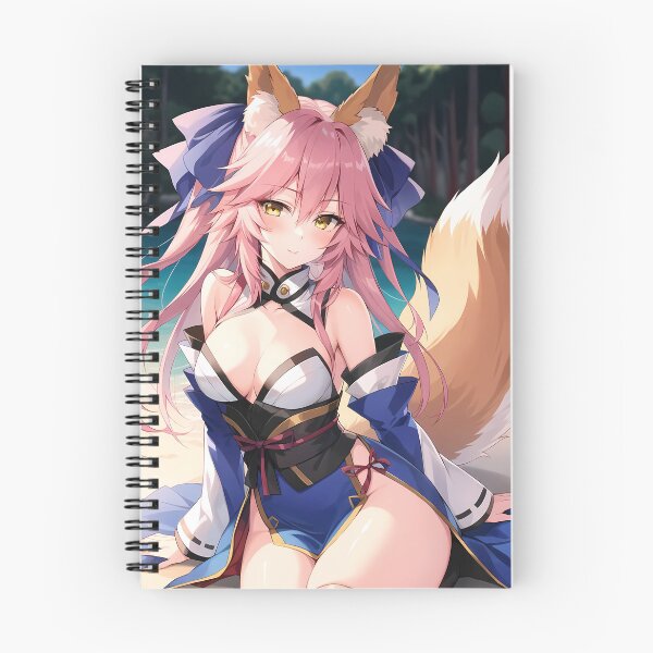 Item preview, Caster No Tamamo No Mae Moonlit Beach Dreamy Night Fox Spirit Anime Girl designed and sold by Spraykart.
