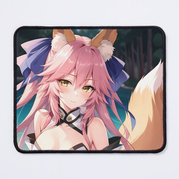 Item preview, Caster No Tamamo No Mae Moonlit Beach Dreamy Night Fox Spirit Anime Girl designed and sold by Spraykart.