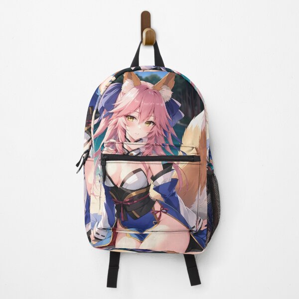 Item preview, Caster No Tamamo No Mae Moonlit Beach Dreamy Night Fox Spirit Anime Girl designed and sold by Spraykart.