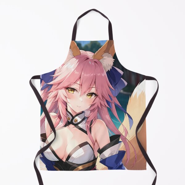 Item preview, Caster No Tamamo No Mae Moonlit Beach Dreamy Night Fox Spirit Anime Girl designed and sold by Spraykart.