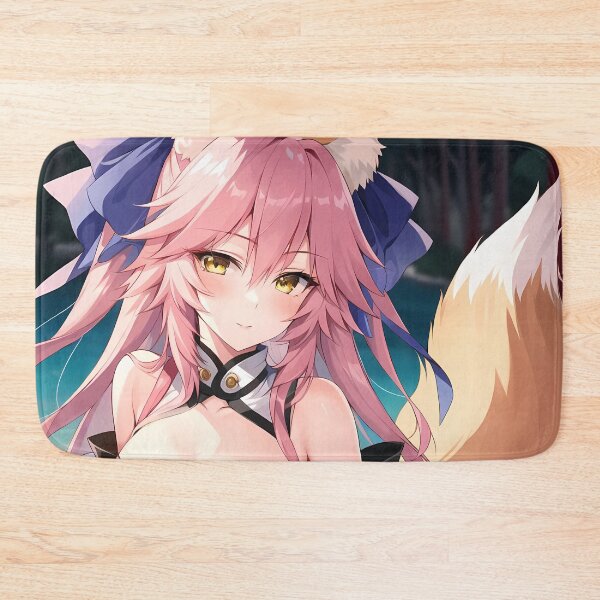 Item preview, Caster No Tamamo No Mae Moonlit Beach Dreamy Night Fox Spirit Anime Girl designed and sold by Spraykart.