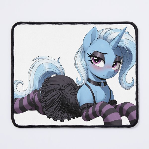 Item preview, Goth Trixie Lulamoon designed and sold by CeluniaMoon's Art - Cute Furry, Anime, and More! .