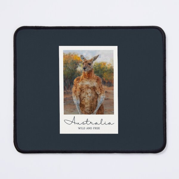 Item preview, Australia Kangaroo - Vintage Souvenir designed and sold by twentytwo ART souvenir designs.