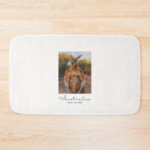 Item preview, Australia Kangaroo - Vintage Souvenir designed and sold by twentytwo ART souvenir designs.