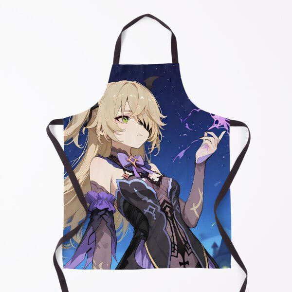 Item preview, Fischl Genshin Impact Gothic Raven Moonlight Night designed and sold by Spraykart.