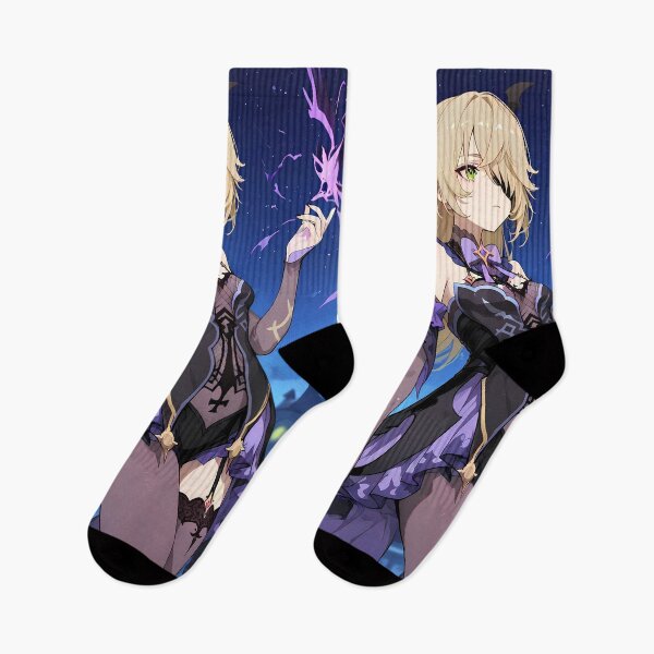 Item preview, Fischl Genshin Impact Gothic Raven Moonlight Night designed and sold by Spraykart.