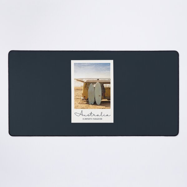 Item preview, Australia Surf Van Road Trip - Vintage Souvenir designed and sold by twentytwo ART souvenir designs.