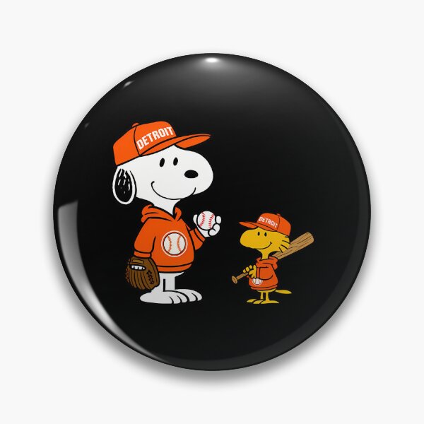 Item preview, Detroit Tigers Snoopy And Woodstock Baseball designed and sold by JonathalIngham.