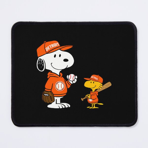 Item preview, Detroit Tigers Snoopy And Woodstock Baseball designed and sold by JonathalIngham.