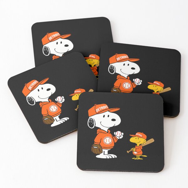 Item preview, Detroit Tigers Snoopy And Woodstock Baseball designed and sold by JonathalIngham.
