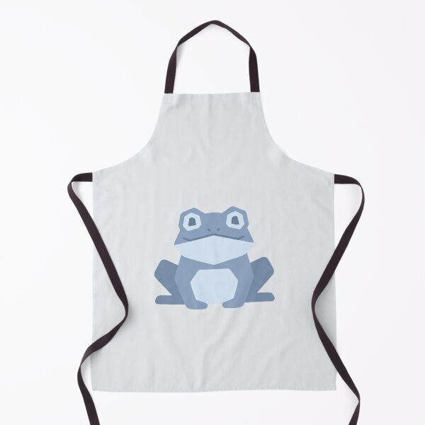 Item preview, Minimalist Pastel Blue Frog – Children's Room Decor designed and sold by bsbd-action.