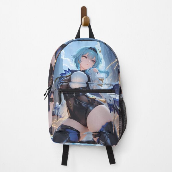 Item preview, Eula Genshin Impact Heroic Cryo Stance In The Cliffs designed and sold by Spraykart.