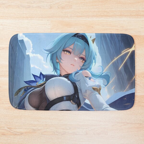 Item preview, Eula Genshin Impact Heroic Cryo Stance In The Cliffs designed and sold by Spraykart.