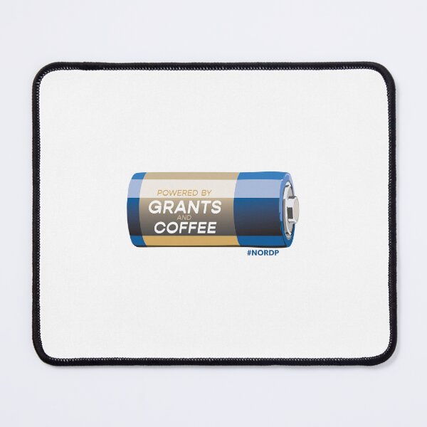 Item preview, Powered by Grants and Coffee designed and sold by RDDrinkApperati.