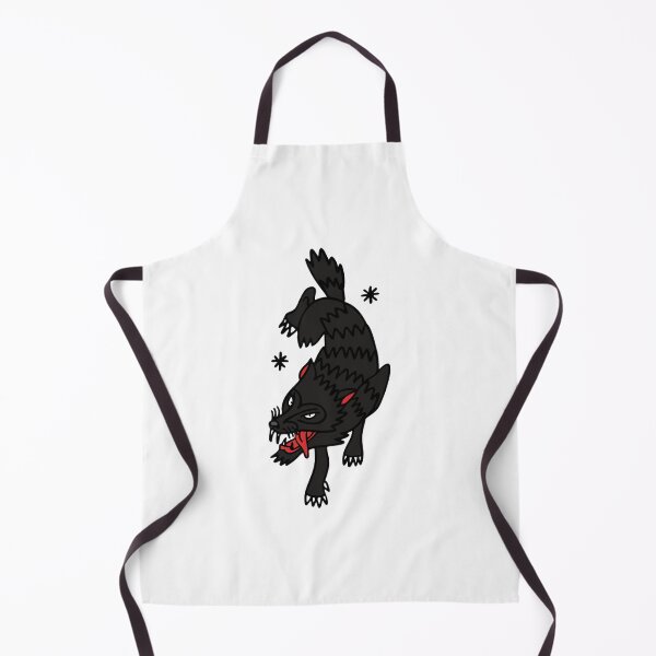 Item preview, Wolf Traditional Tattoo Flash designed and sold by LaarajArt.