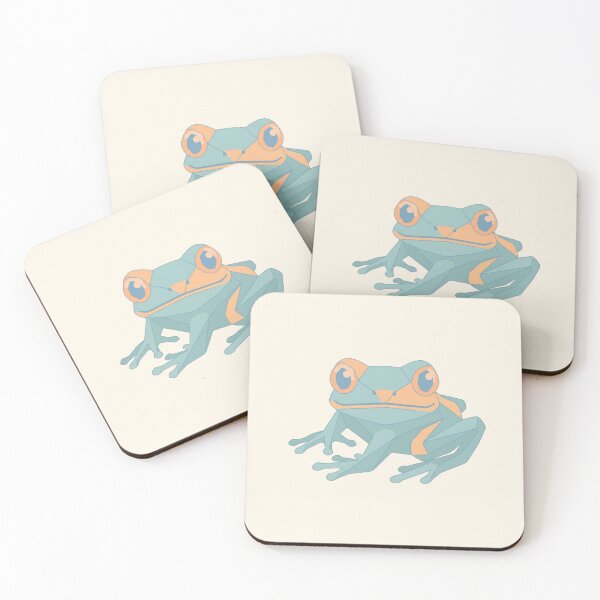 Item preview, Turquoise Frog Artistic Print – Decorative Print for Pop Art Lovers designed and sold by bsbd-action.