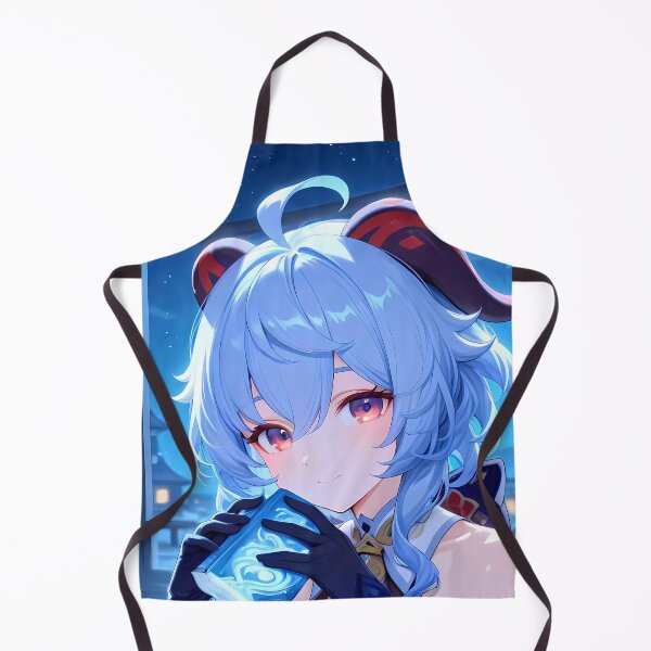 Item preview, Ganyu Genshin Impact Moonlit Magic Glow By The Window designed and sold by Spraykart.