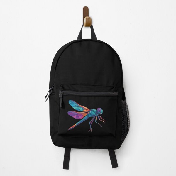 Item preview, Geometric Multicolor Dragonfly – Insect T-Shirt for Nature Enthusiasts designed and sold by bsbd-action.
