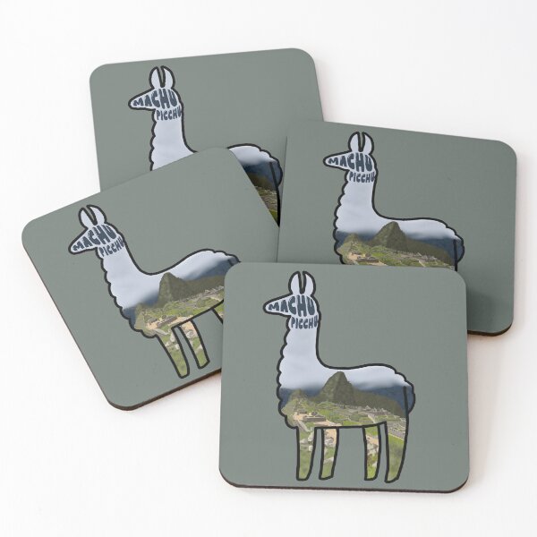 Item preview, Machu Picchu Llama Silhouette designed and sold by Holly Krill.