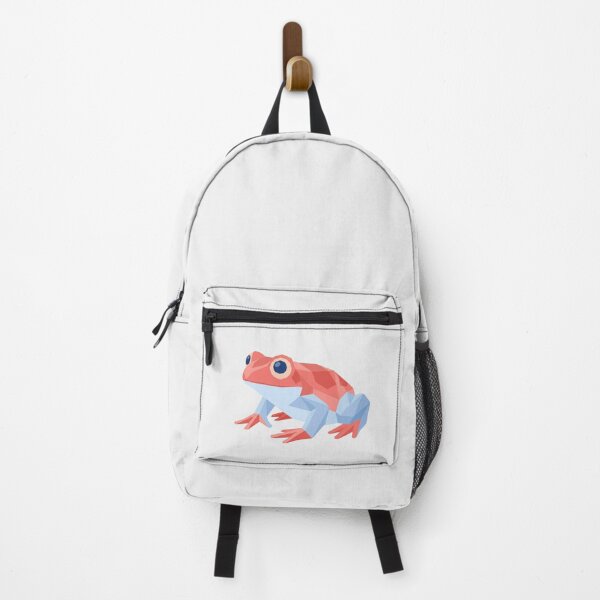 Item preview, Red and Blue Frog – Contrast Sticker for Art Collectors designed and sold by bsbd-action.