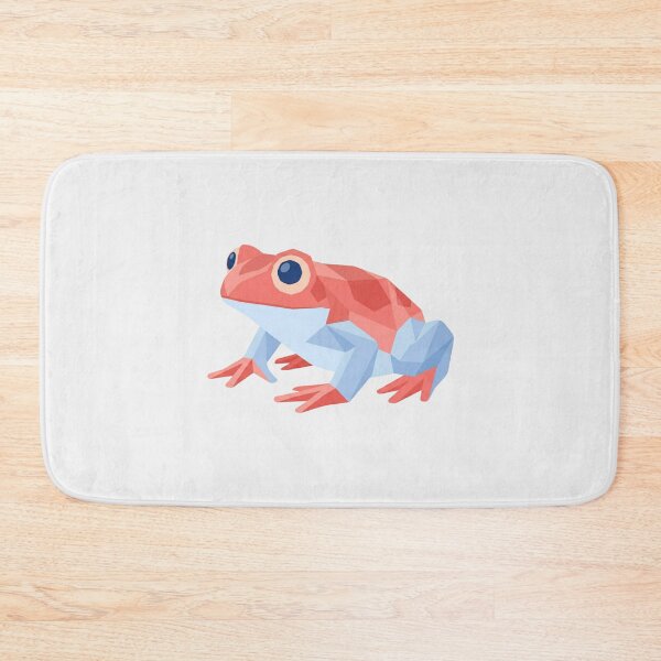 Item preview, Red and Blue Frog – Contrast Sticker for Art Collectors designed and sold by bsbd-action.