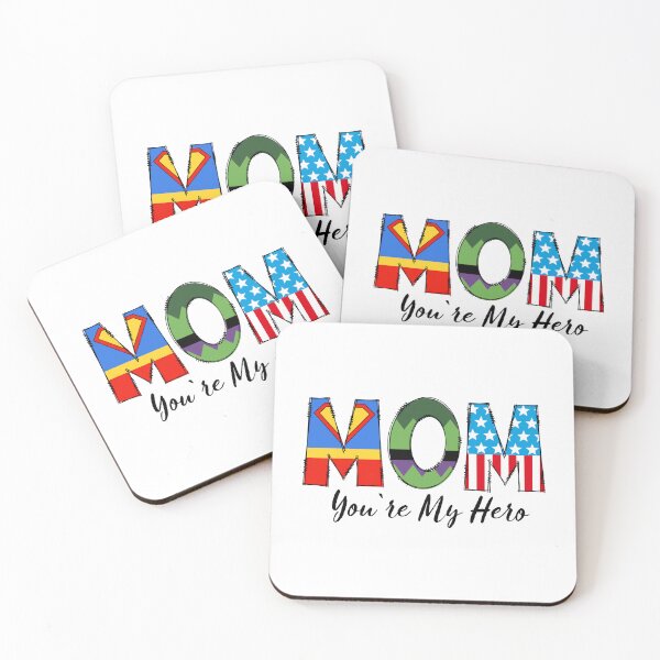 Item preview, MOM You’re My Hero – Super Mom Graphic Typography | Mother’s Day Gift | Cute Comic Style Mom Design designed and sold by artworkathome.