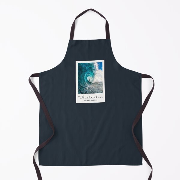 Item preview, Australia Surfing Spots Wave Surfer - Vintage Souvenir designed and sold by twentytwo ART souvenir designs.