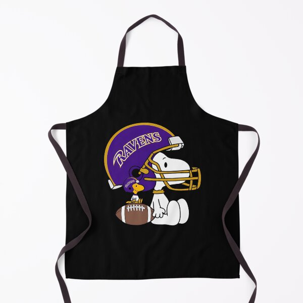Item preview, Snoopy And Woodstock Baltimore Ravens designed and sold by Morphologiona.