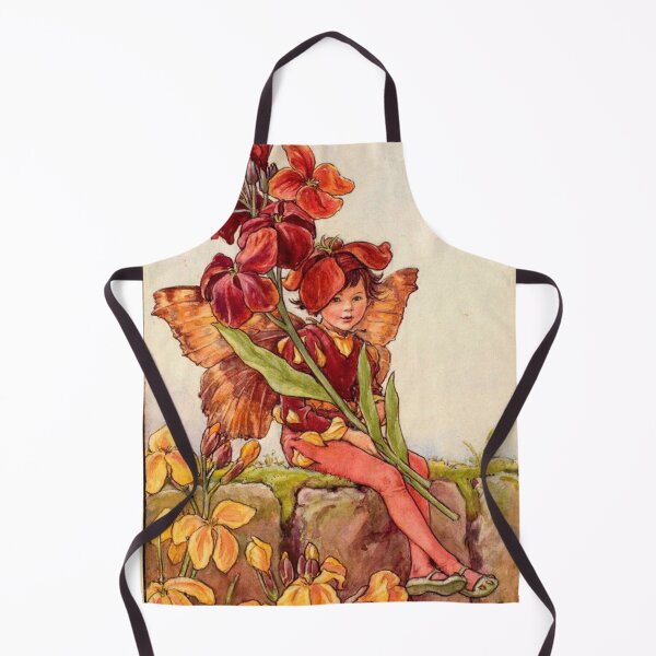 Item preview, Wallflower Flower Fairy - Vintage Art by Cicely Mary Barker designed and sold by Randomundi.