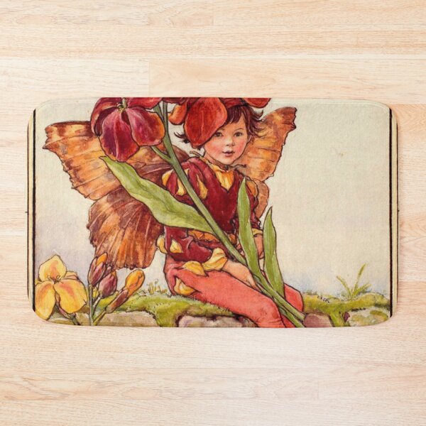 Item preview, Wallflower Flower Fairy - Vintage Art by Cicely Mary Barker designed and sold by Randomundi.