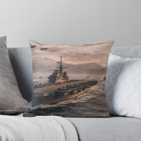 Item preview, Aircraft Carrier Fleet Wall Art | Hong Kong Naval Battle Group Print | The Measure of Empire designed and sold by Element Horizon Studio.
