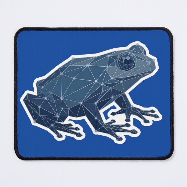 Item preview, Electric Blue Frog – Tech Style Hoodie for Gamers designed and sold by bsbd-action.
