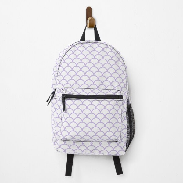 Item preview, White And Lavender Scales Pattern designed and sold by pattern-archive.