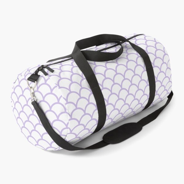 Item preview, White And Lavender Scales Pattern designed and sold by pattern-archive.