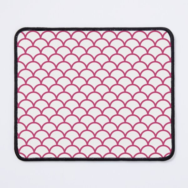 Item preview, White And Magenta Scales Pattern designed and sold by pattern-archive.